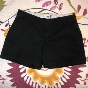 3 inch black Old Navy shorts